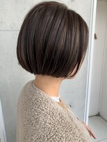 リアン(Lien)&nbsp;Lien☆ミニボブ×デザインカラー×ハイライトカラー×グレージュ