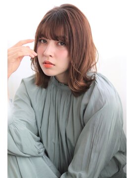 マルシェ(marche) くびれウルフ×ぱっつんボブ