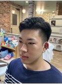 くせ毛を生かしたショートスタイル