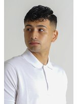 にもう&nbsp;前下がりパーマダウンバングスパイラルパーマ1-1