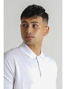 にもう 前下がりパーマダウンバングスパイラルパーマ1-1