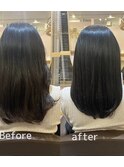 髪質改善カラー