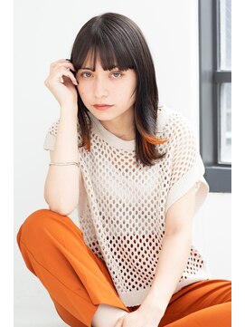 トティア 元町三宮(Totia) 【Totia元町・三宮】インナーカラー×ラフミディアム