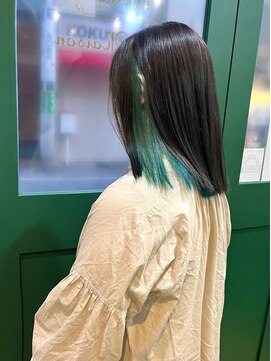 プチメゾントウキョウ(Petit Maison Tokyo) エメラルドグリーン_インナーカラー