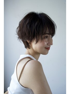 エインアンリー 明治神宮前(AIN.ANLY.) ★黒髪クラゲヘアーオリーブグレー小顔ココアベージュ韓国ヘア