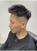 フェードが上手い店 アイロンパーマ達人 人気の理容室
