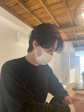 イオ(io) handsam short×black【KAZUKI】