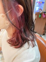 テトラ バイ ネオリーブ 横浜西口店(tetra by neolive)&nbsp;大人気ピンクパープルのインナーカラー☆