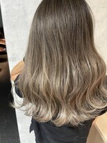 ルクスバイアフィナー(Luxo by Afinar) ミルクティ×バレイヤージュ/ゴールドベージュ