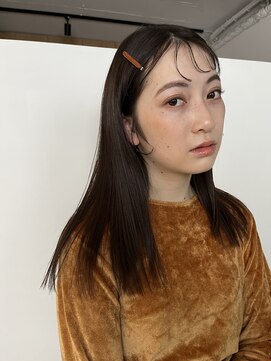 ローレンジウ(LOREN JU) 透明感髪質改善ベージュダブルカラーミルクティーグレージュ