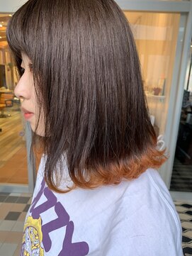 ラグーン(LAGOON) ニュアンスカラー/デザインカラー/裾カラー/ケアブリーチ/