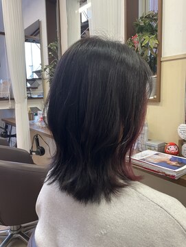 コアフィールフィス(COIFFURE fils) 新規お得クーポンあり【見附　今町】外ハネインナーカラー