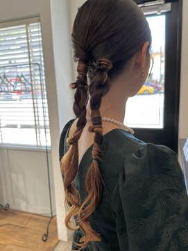 ピエスヘア(PIE'CE HAIR) 静岡/清水 スーパーロング ツインアレンジ