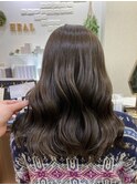 【たっぷりハイライト☆3Dグレージュカラー】八戸カラー・30代