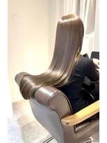 アールサロン 名駅(Rr SALON)&nbsp;赤みを抑えたグレージュカラー/名駅/伏見