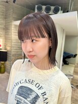 ヲタク(wotaku.)&nbsp;ラベンダーカラー透明感カラーダブルカラーくすみカラーブリーチ