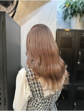 ヴァイス 渋谷店(VAICE) 《ロングヘア×ピンクベージュ》