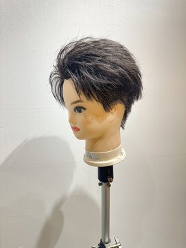 ルースト 京都河原町店(ROOST) 短髪フェザーショートフェザーパーマダウンパーマ