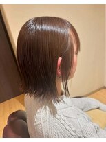ヘアデザインフルーヴ(hair design fleuve) ぱつっとボブ