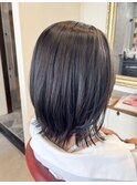 【Lei 林 碧】greige color×layer bob