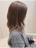 大人かわいい☆伸ばし途中にぴったり！セミディ/デジタルパーマ