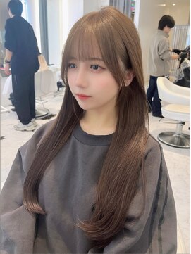 アイシー 表参道(ICY) 上品可愛い◇縮毛矯正/髪質改善/オリーブベージュカラー