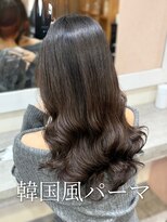 アミー 銀座(Ammy)&nbsp;韓国風コテ巻きパーマ