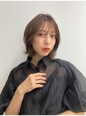 『SHOKI』ミニウルフホワイトベージュチェリーブラウン