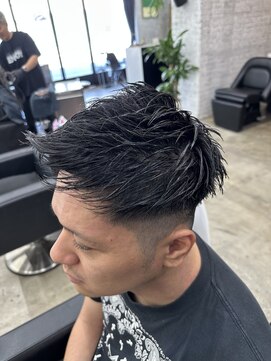 ランズ(LANDS) 《LANDS》ジェットモヒカン/フェード/刈り上げ/短髪/ツーブロ