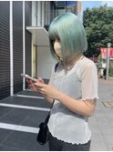 ペールカラー×水色♪