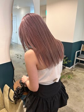 ヘアーブレイス(hair brace) ほんのりピンク×ラベンダーミックス!【菅野竜矢】