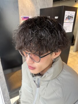 ダズルヘアーエイチ(DAZZLE hair H) 尾崎指名/シャドウパーマ