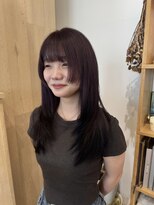 バイオレット 栄店(Violet)&nbsp;エンドカラー 裾カラー デザインカラー 夏カラー 夏ヘア HR-134