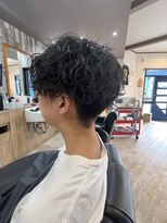 バーバーズ ミックスアップ(BARBERs MiXXUP)&nbsp;波巻きパーマ