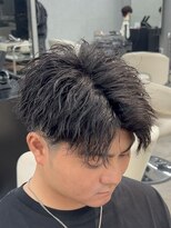 エデアンルクラ 下通(EDEAN Leclat)&nbsp;熊本メンズヘア　ツイスパ　アップバング