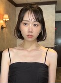 ☆【春日】暗めカラー/ボブ/前髪/レイヤー/髪質改善/縮毛矯正4