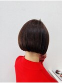ノーブロー仕上げ/ヘアオイルでスタイリング
