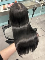 ノー バイ イオエ 西梅田(no. by ioe)&nbsp;ブリーチなしカラー/髪質改善/ミルクティーベージュ/小顔へア