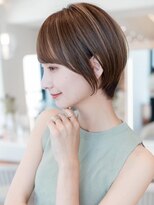 HAVANA 横浜 髪質改善 レイヤーボブレイヤーカット 髪質改善レイヤーボブ/ココアベージュ/ショートボブ/小顔/黒髪