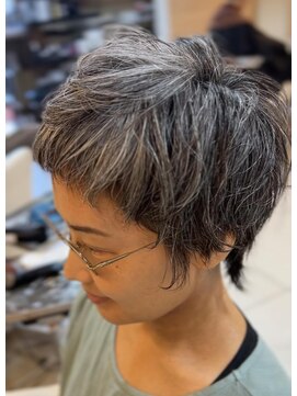 大人ショート/ショート/ベリーショート/グレーヘアー
