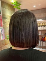 DAMANI 表参道 髪質改善/ヘッドスパ/ハイライト/白髪染め/白髪ぼかし/縮毛矯正&nbsp;似合わせカット/ミディアムレイヤーカット[表参道駅]
