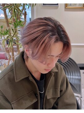 キャパ(CAPA) メンズバレイヤージュ×透明感ハイトーン