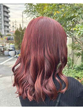 セットアップ 倉敷美和店(SET-UP) レッドカラー2/14大人ガーリー