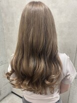 ルノン(LUNON)&nbsp;黒髪クラゲヘアーオリーブグレー小顔ココアベージュ
