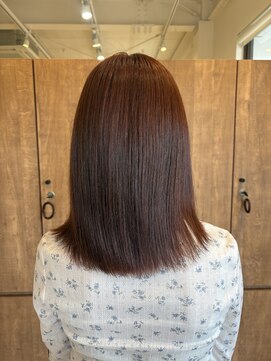 アクアリップル(aqua ripple) ブリーチなしで楽しめるピンバイオレット