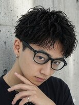 メンズフィール 心斎橋(MEN'S FEEL)&nbsp;MEN'S HAIR/ルーズショート/波巻きツイストスパイラル/心斎橋
