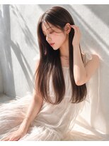 アッシュ 学芸大学店(Ash)&nbsp;ロング/レイヤー/大人女性/モカ系/髪質改善カラー/美髪矯正