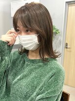 カミエ(kamie)&nbsp;ベージュボブ×透明感トリートメント仕上げ
