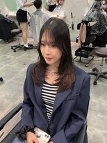 ジーニー 千葉(GENiE)&nbsp;結べるレイヤーカット/顔周り/2wayバング/山本うらら