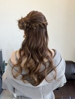 ルシエル(Luxiel)&nbsp;80. ヘアアレンジセット/大人上品アップヘア/グレージュ